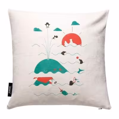 کوسن بچگانه مدل دریایی