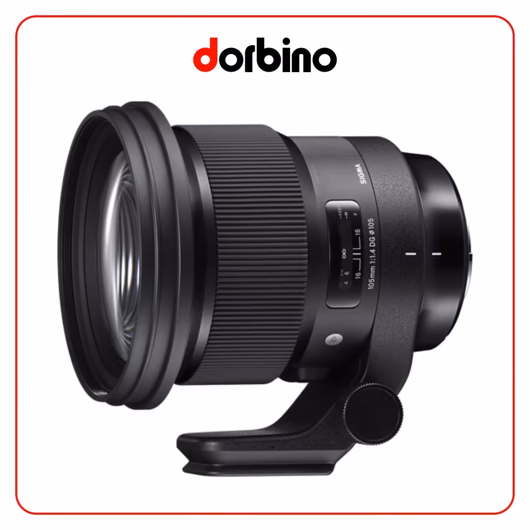 لنز سیگما Sigma 105mm f/1.4 DG HSM Art Lens for Canon EF - فروشگاه دوربین دوربینو