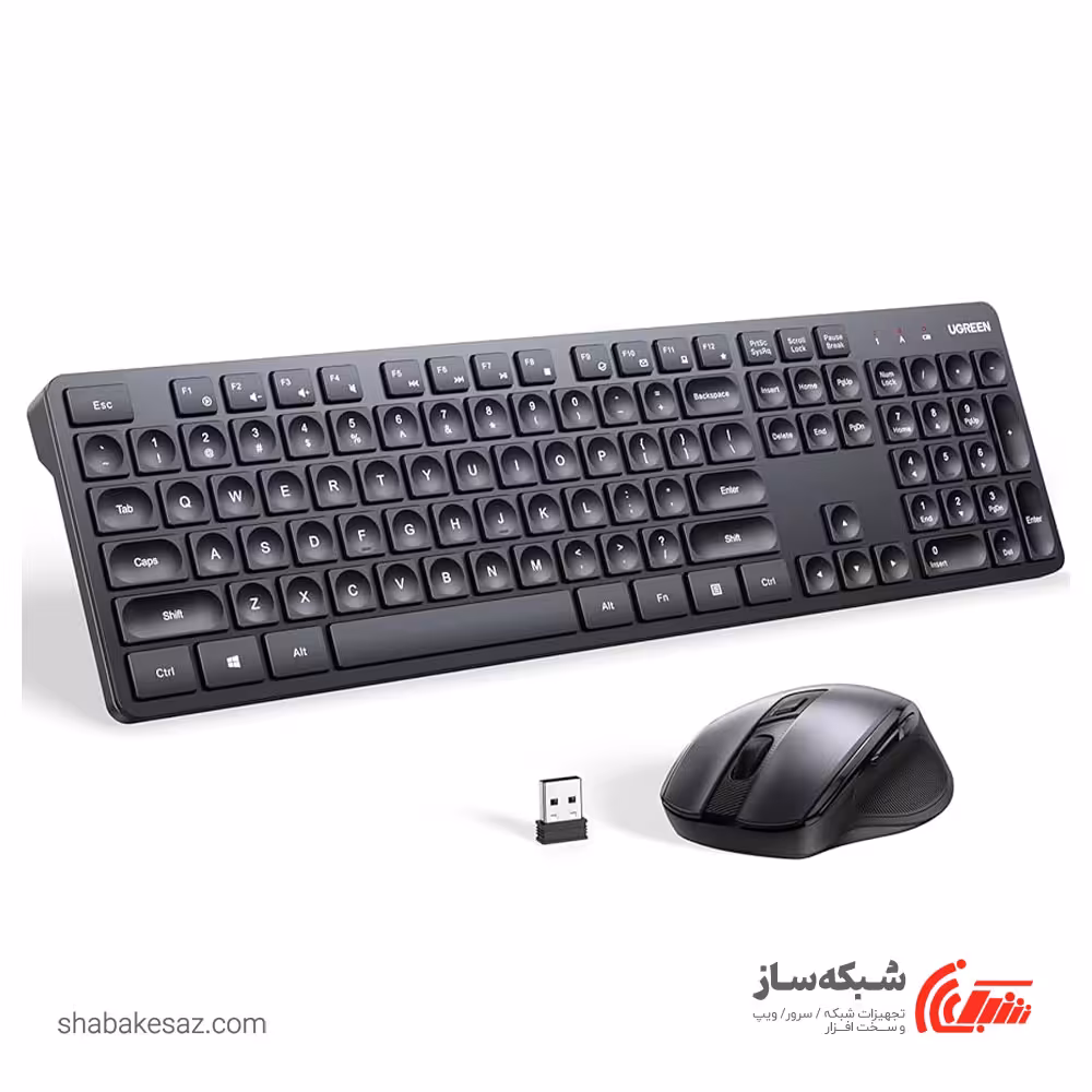 قیمت و خرید کیبورد و ماوس بی سیم یوگرین Ugreen MK006 - شبکه ساز