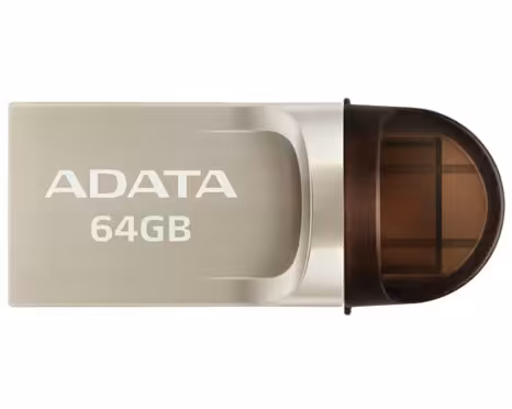 فلش مموری OTG ای دیتا مدل یو سی 370 با ظرفیت 64 گیگابایت