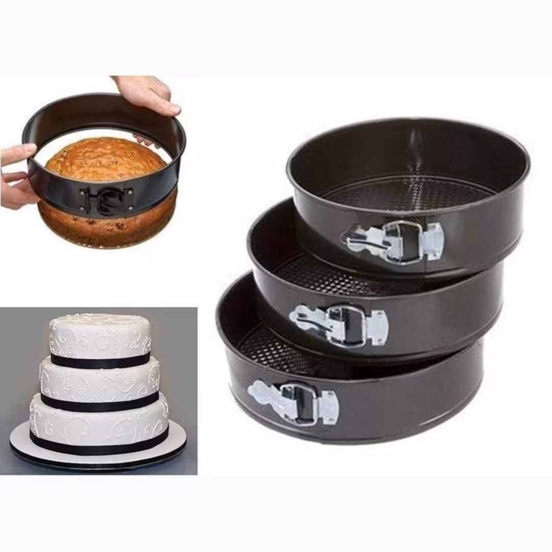 قالب کیک کمربندی سه تایی درجه یک 