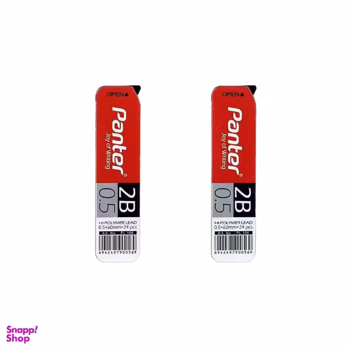نوک مداد نوکی 0٫5 میلی متری پنتر مدل pl105 مجموعه دو عددی