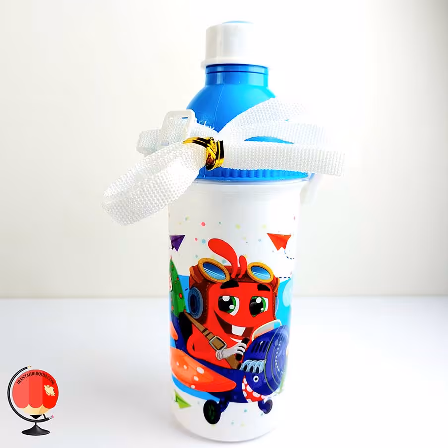 قمقمه کودک طرح آدمک خمیری 0.5 لیتری آریا