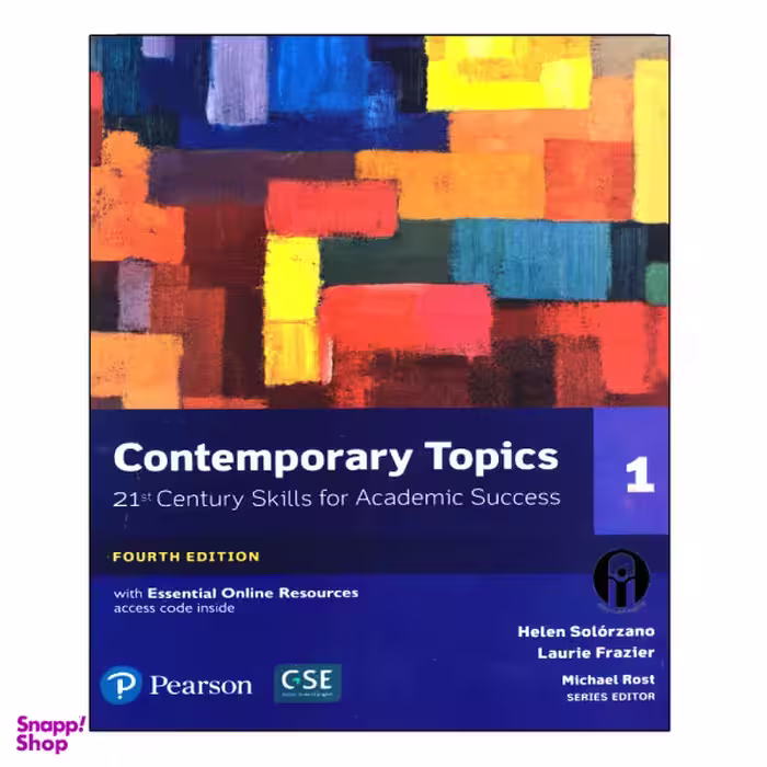 کتاب Contemporary Topics 1 / اثر جمعی از نویسندگان انتشارات الوندپویان