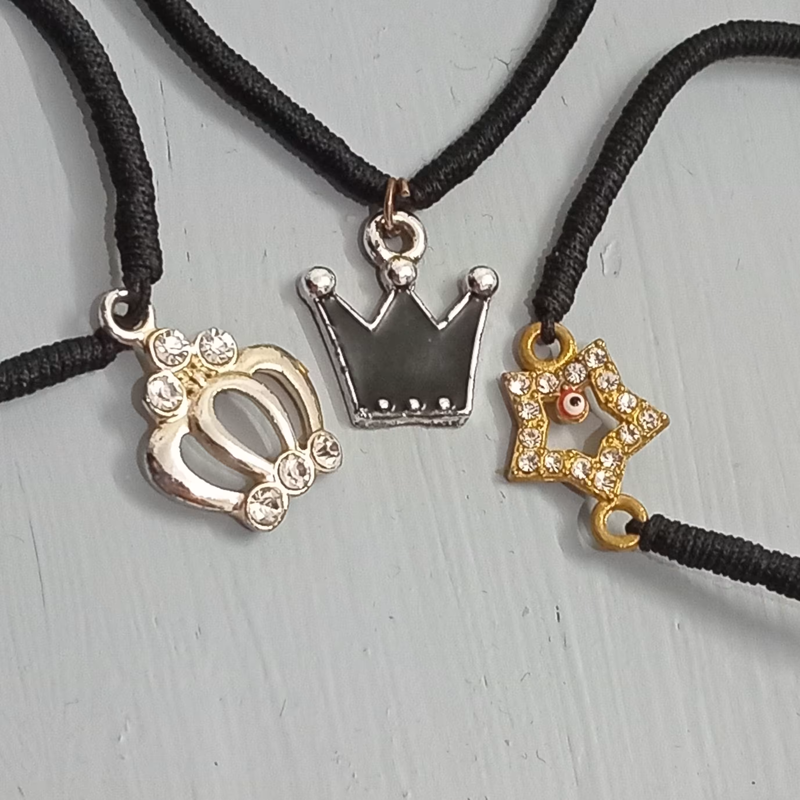 دست بند بافت مشکی 