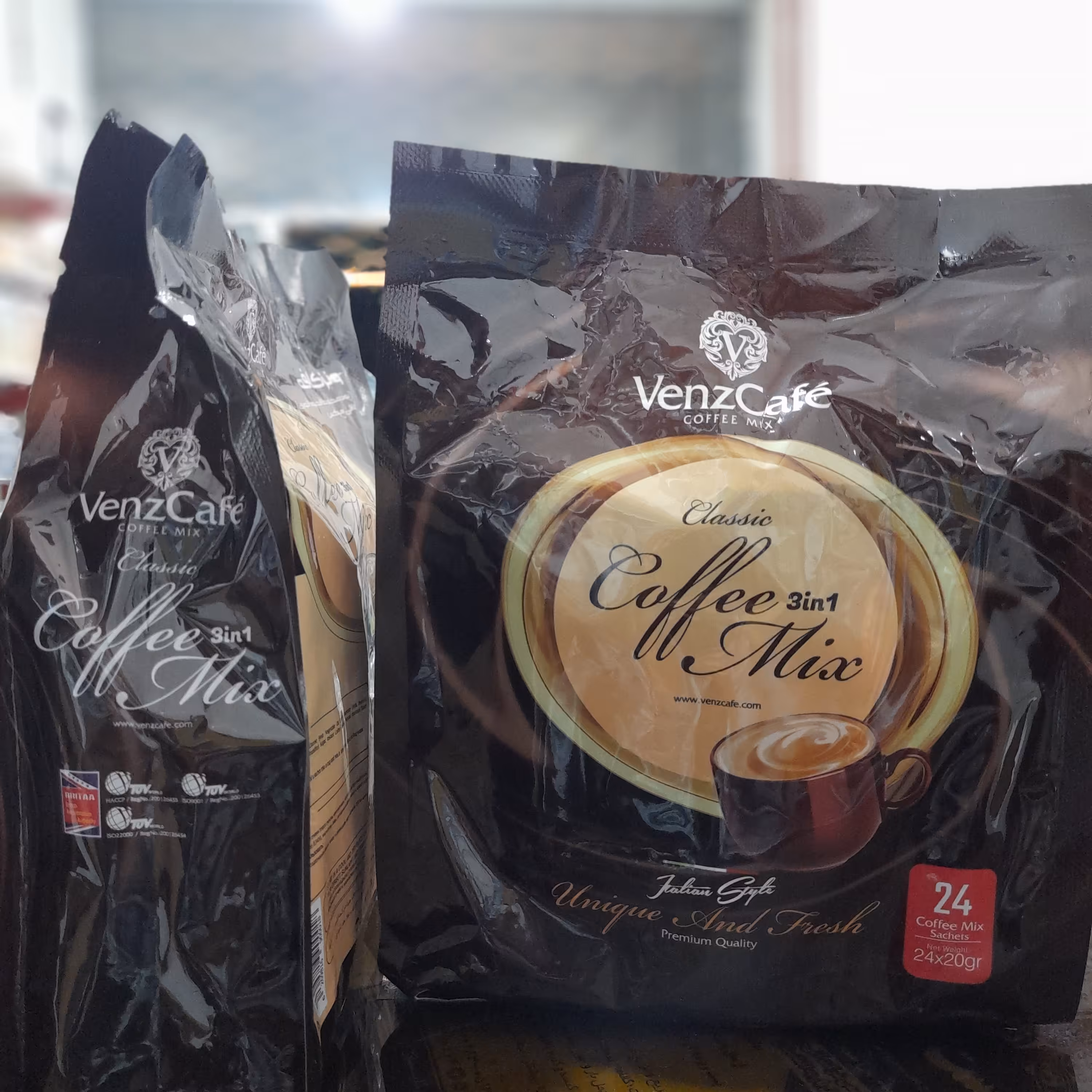 کافی میکس (حاوی 24 عدد کیسه 20 گرمی پودر مخلوط قهوه فوری)