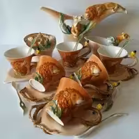 سرویس چینی طرح شیر جهیزیه کادویی ست بوفه و جهیزیه موجوده ارسال پسکرایه 