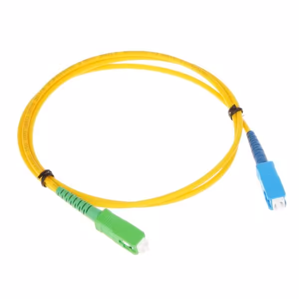 پچ کورد فیبر نوری نگزنس آبی-سبز