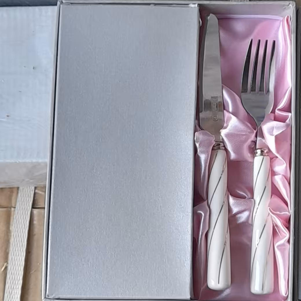 کاردو چنگال سرامیکی 