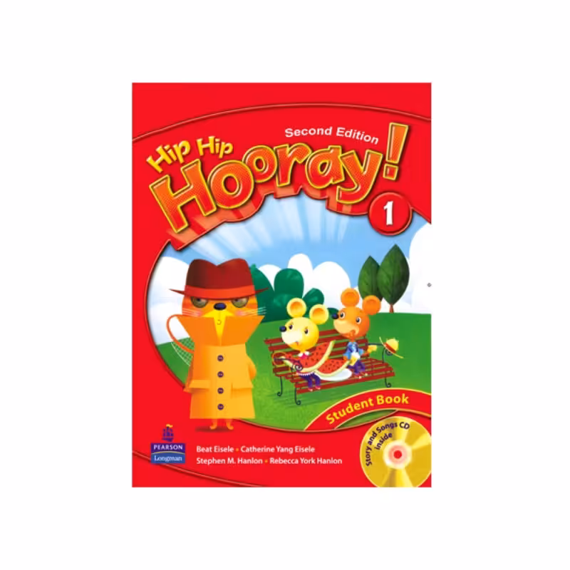 کتاب زبان هیپ هیپ هورای 1 ویرایش دوم hip hip hooray 1   2nd edition