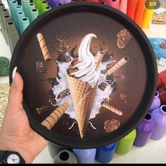 سینی با طرح های مختلف و زیبا