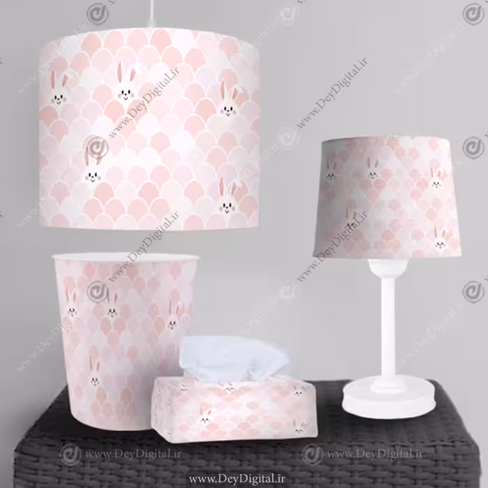 ست آبازور و لوستر کودکانه CS-1092