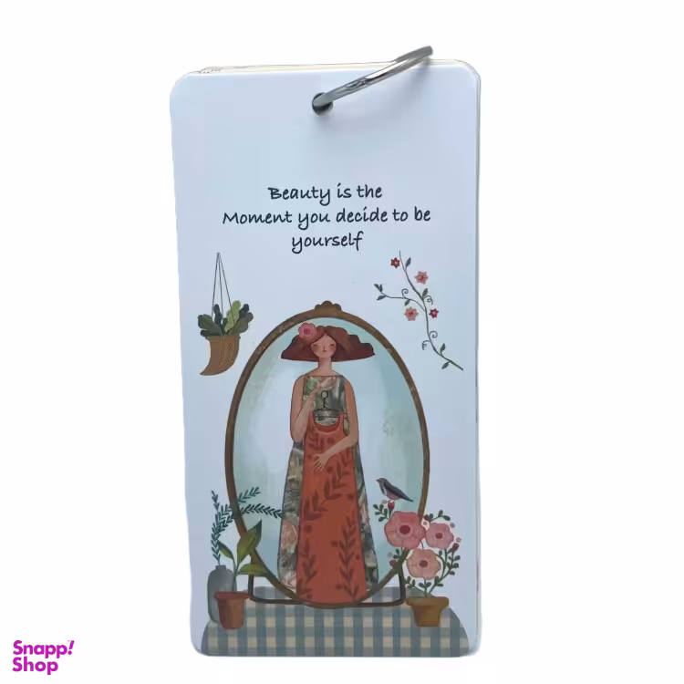 دفترچه حلقه ای دات نوت سری Woman کد 2489