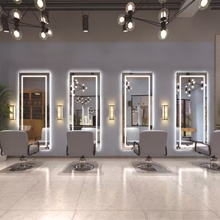 آینه لمسی کد 209 مخصوص سالن های آرایشی خانمها و آقایان