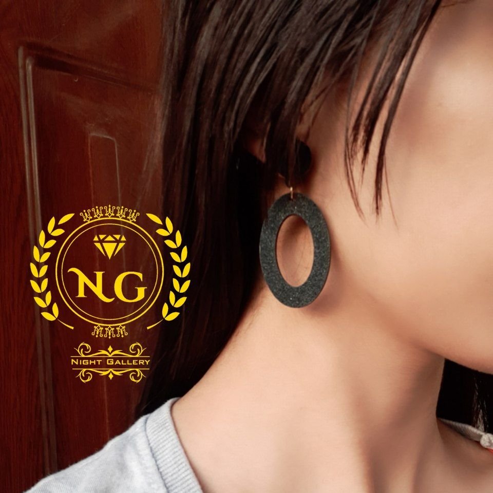 گوشواره بیضی دخترونه