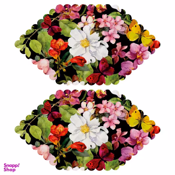 رومیزی مدل T5-42808 بسته 2 عددی چند رنگ