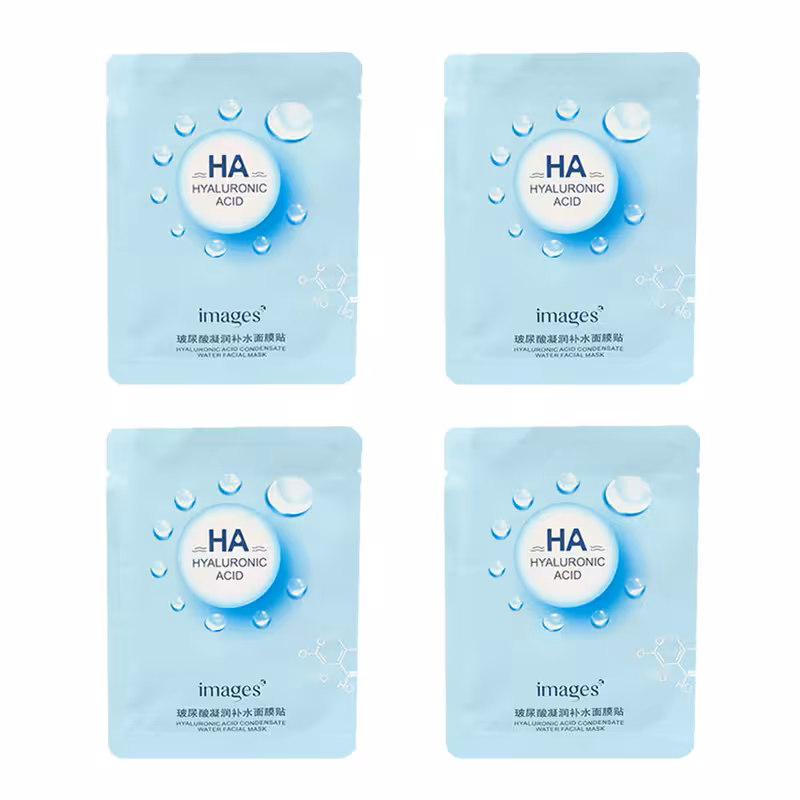 ماسک صورت ایمجز مدل هیالورونیک اسید وزن 25 گرم مجموعه 4 عددی