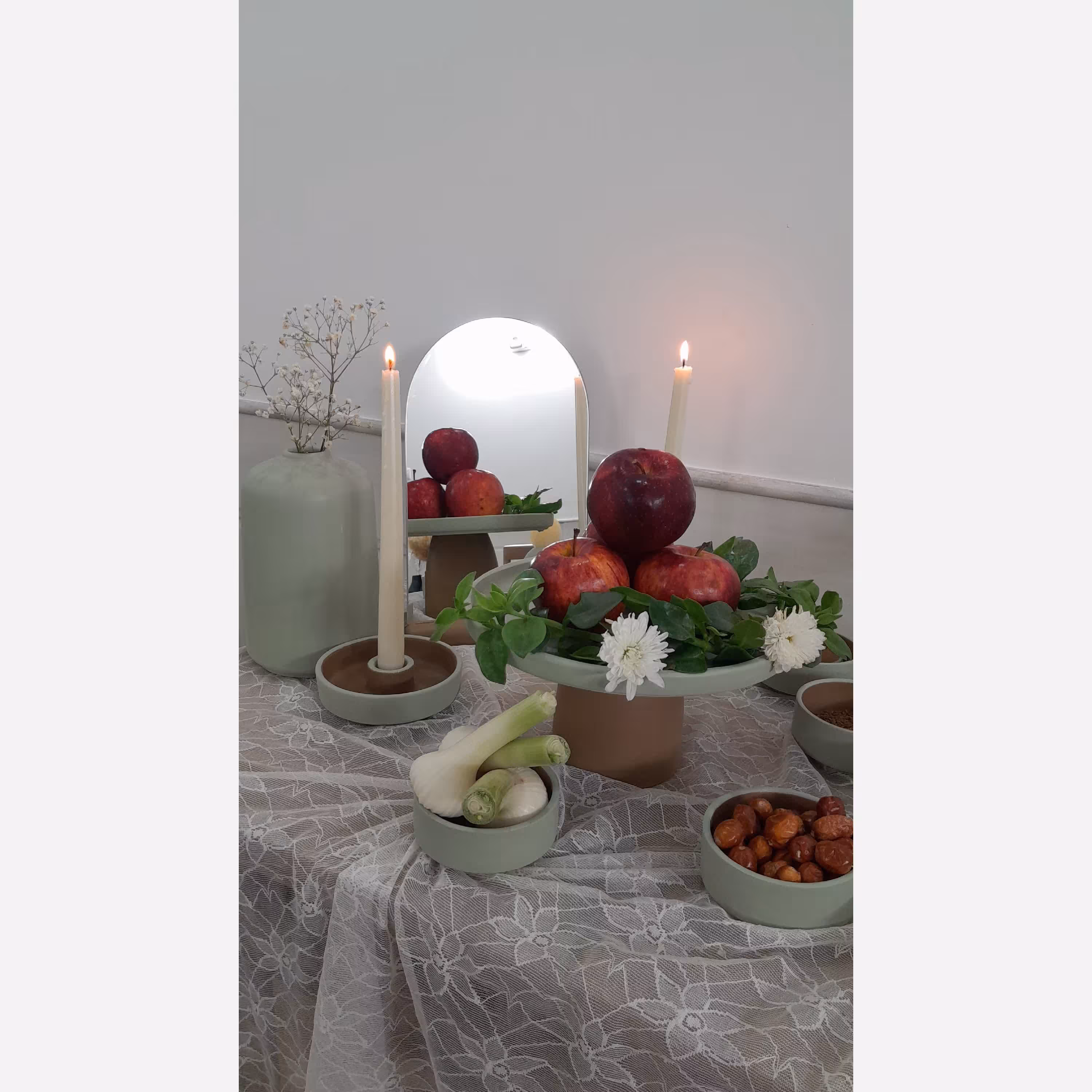 هفت سین مینیمال سبز