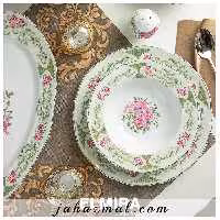 سرویس چینی پردیس طرح المیرا 30 پارچه کد 801