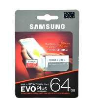 رم موبایل Samsung مدل 64GB MicroSDXC U3 Evo Plus