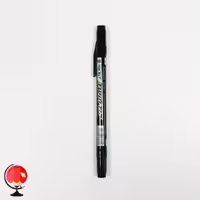 ماژیک سی دی دو سر رنگ مشکی مدل Twin tip میکرو