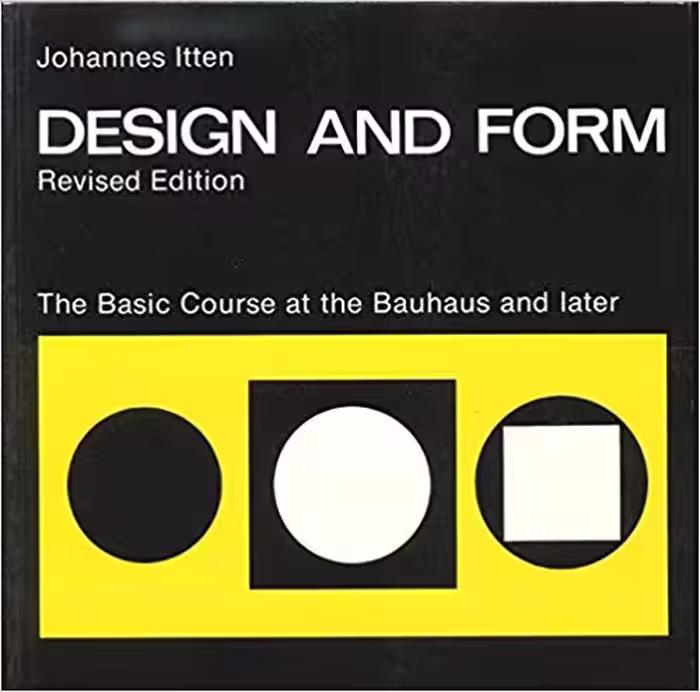 󾕇 دانلود کتاب Design And Form The Basic Course At The Bauhaus And Later, 1975 - دانلود کتاب های دانشگاهی