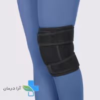 زانوبند ورزشی پددار تک سایز طب و صنعت
