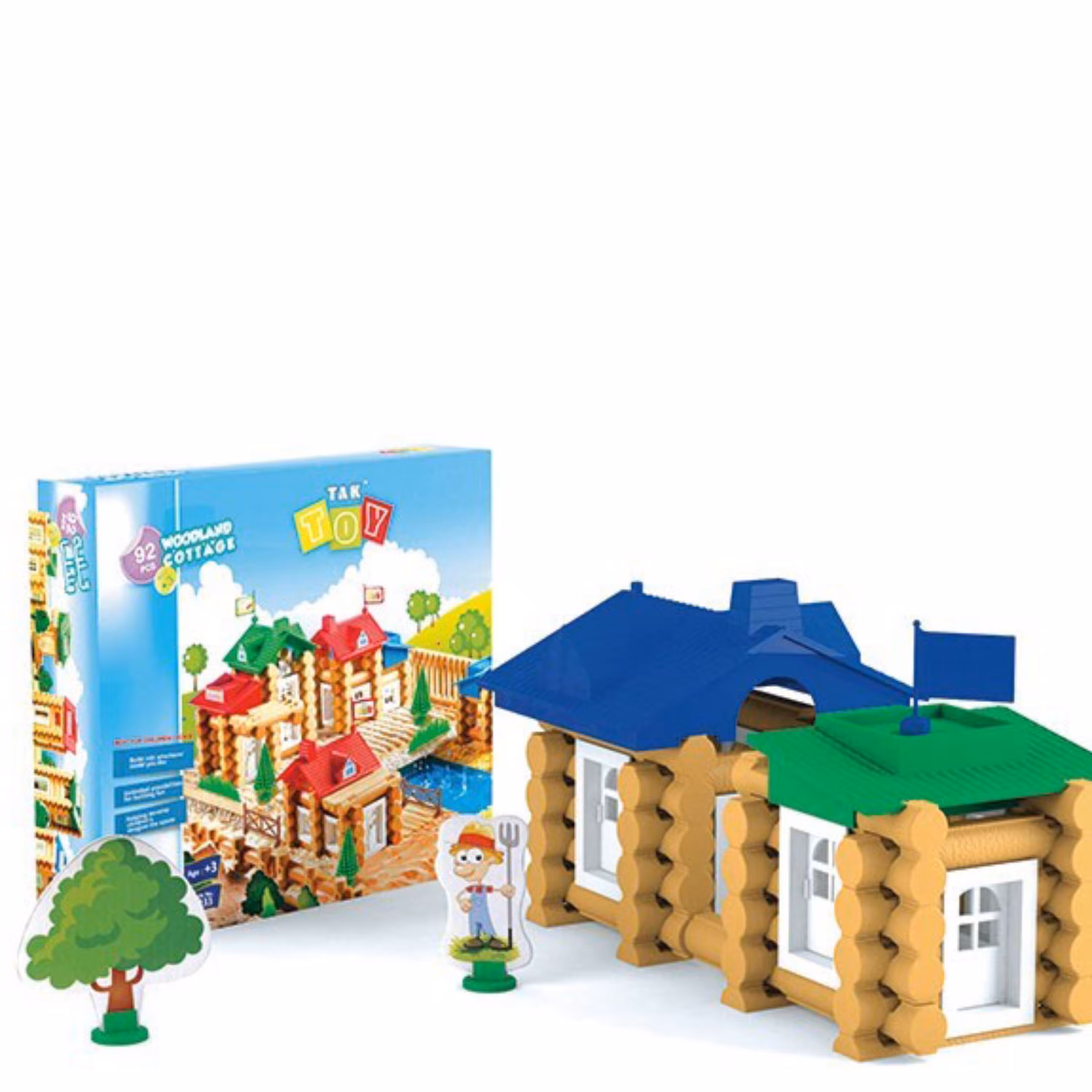 بازی فکری کلبه جنگلی 92قطعه