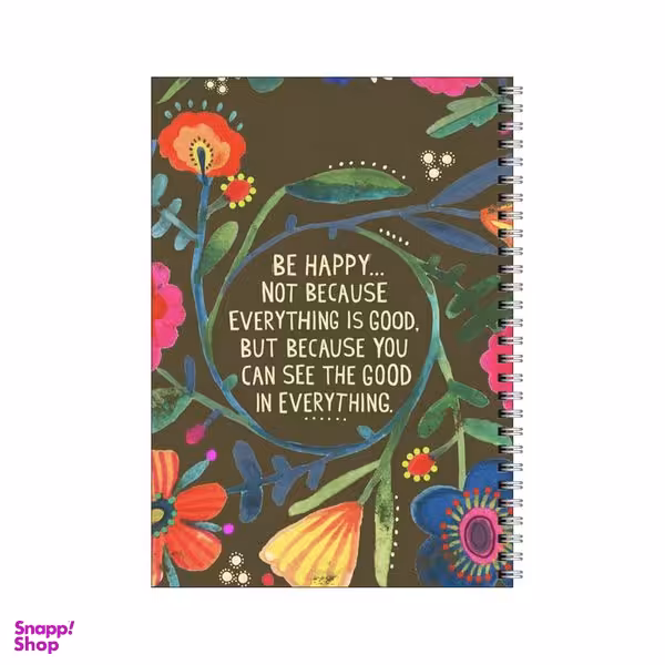 دفتر مشق 80 برگ بامبیلیپ طرح خوشحال باش کد 2334481