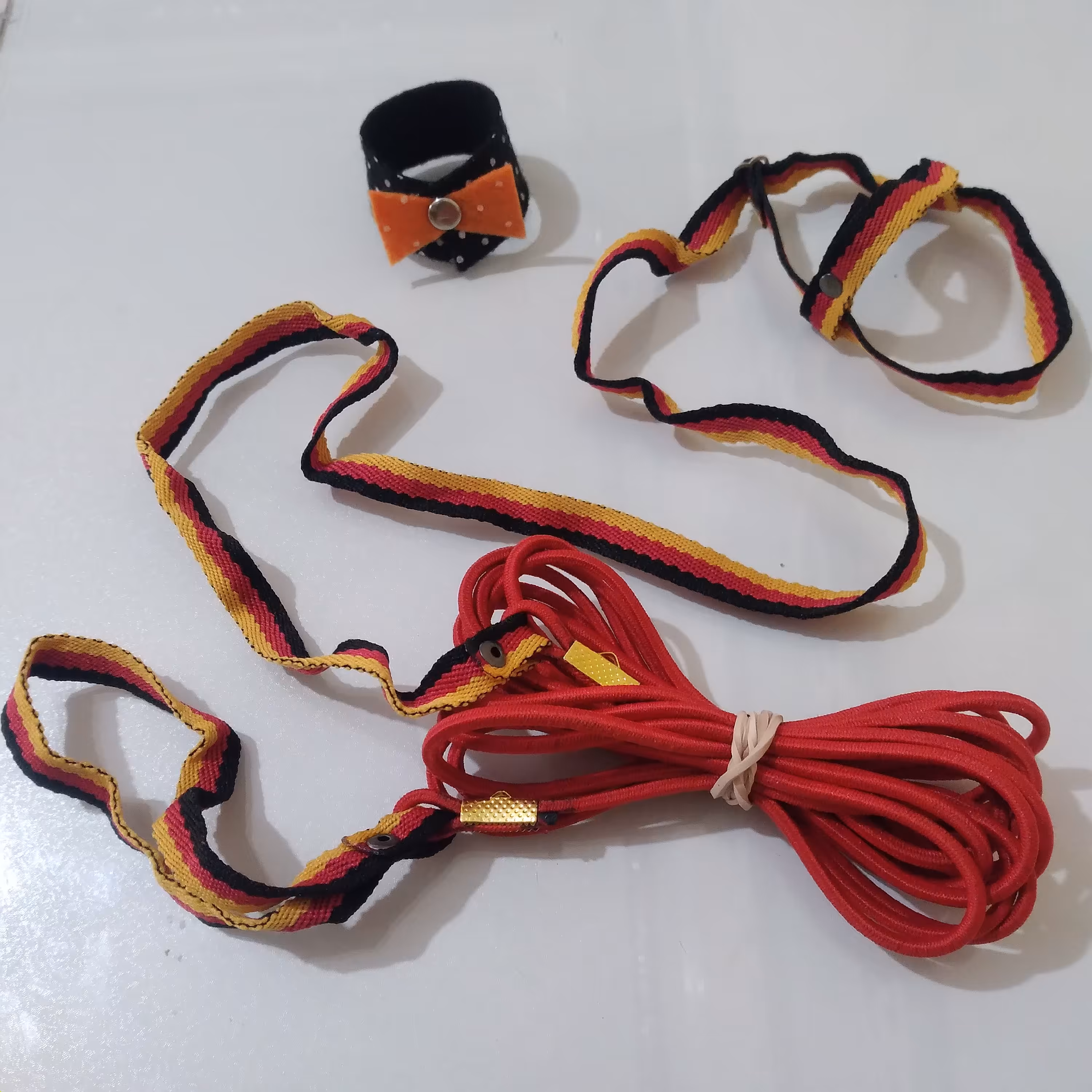 جلیقه پرواز طوطی جلیقه پرواز عروس هلندی طرح پرچم آلمان با هدیه رایگان