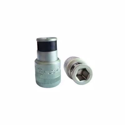 مجموعه 2 عددی بیت هلدر سایز 10mm شش گوش درایو 1/2 جنیوس GENIUS مدل 424110