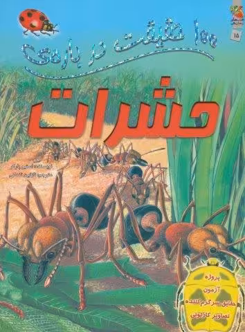 100 حقیقت درباره ی حشرات (کتاب های توت فرنگی15)،(گلاسه)