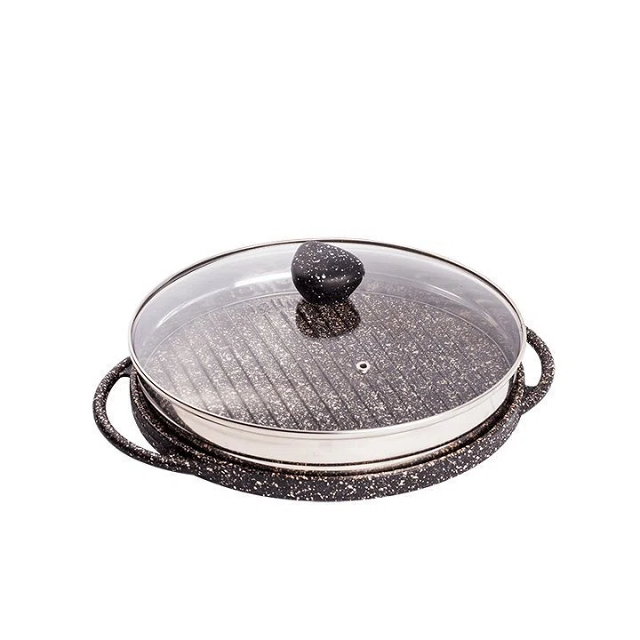 قیمت و خرید تابه گریل چدن دو طرفه نالینو مدل Spiza