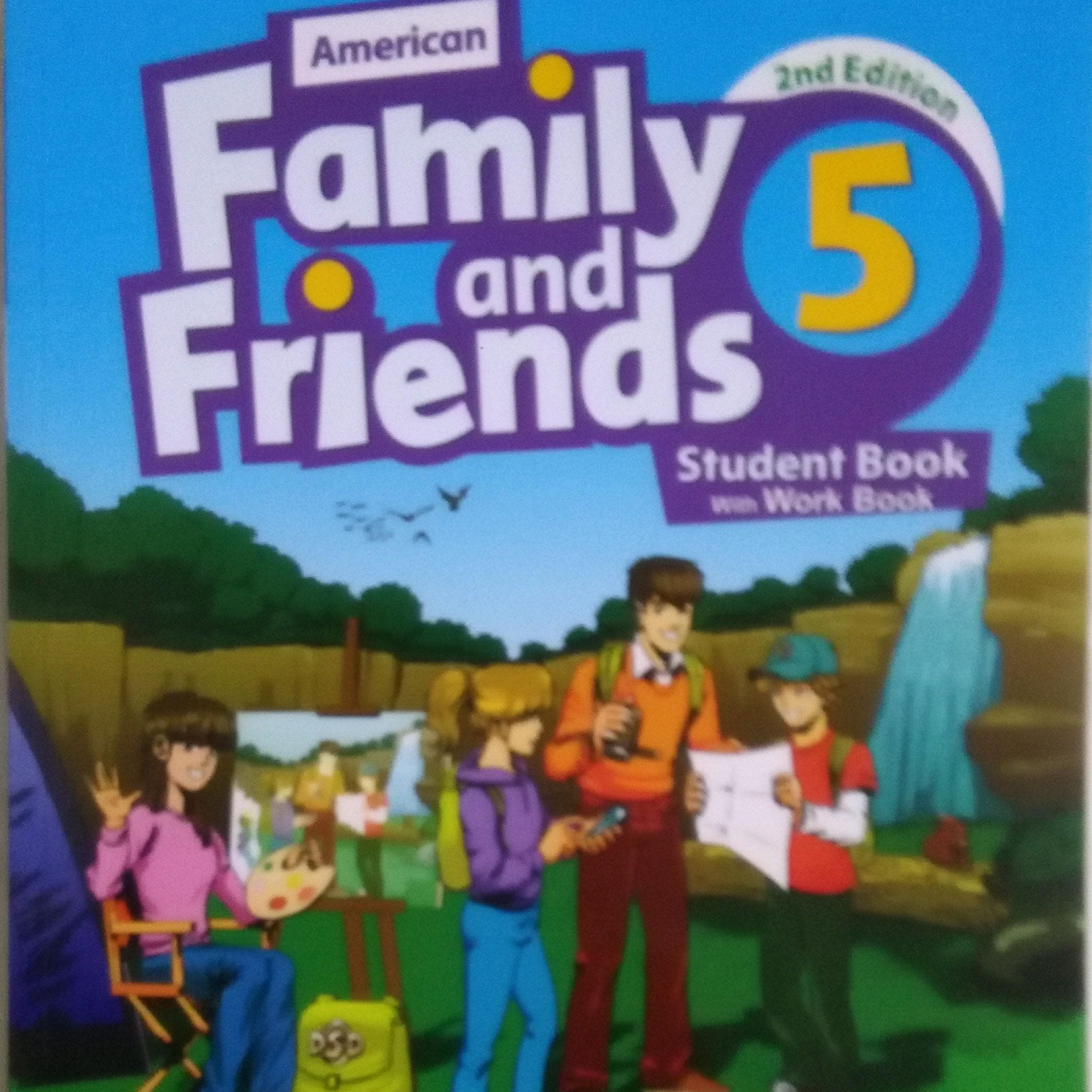 کتاب family and friends 5 American second edition