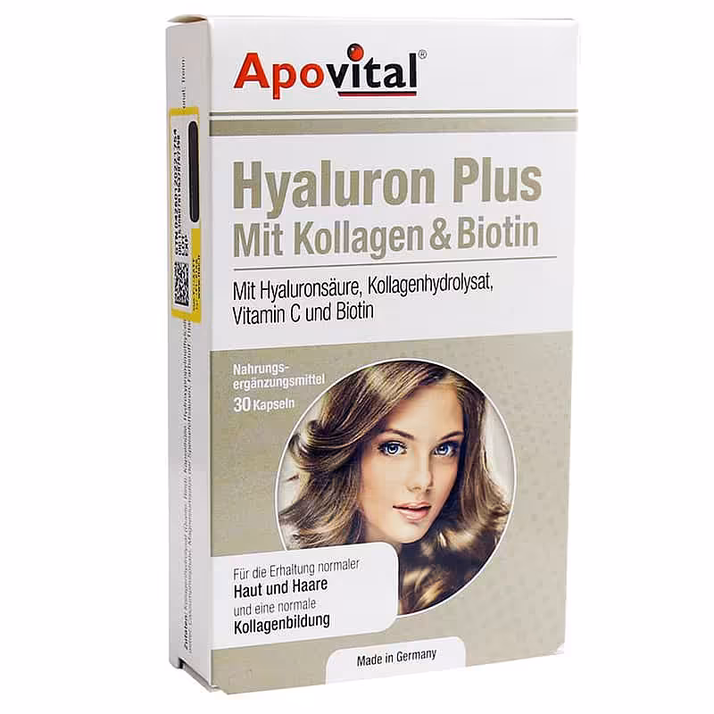 قیمت خرید اینترنتی کپسول هیالورون پلاس آپوویتال 30 عدد داروخانه آنلاین فارموکسین