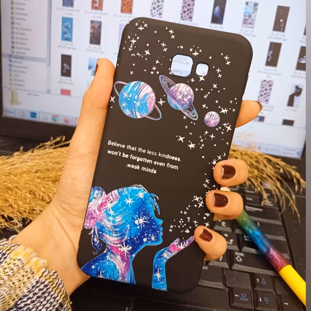 قاب گوشی ، گا رد گوشی ، کاور  گوشی ، قاب موبایل  طرح کهکشانی