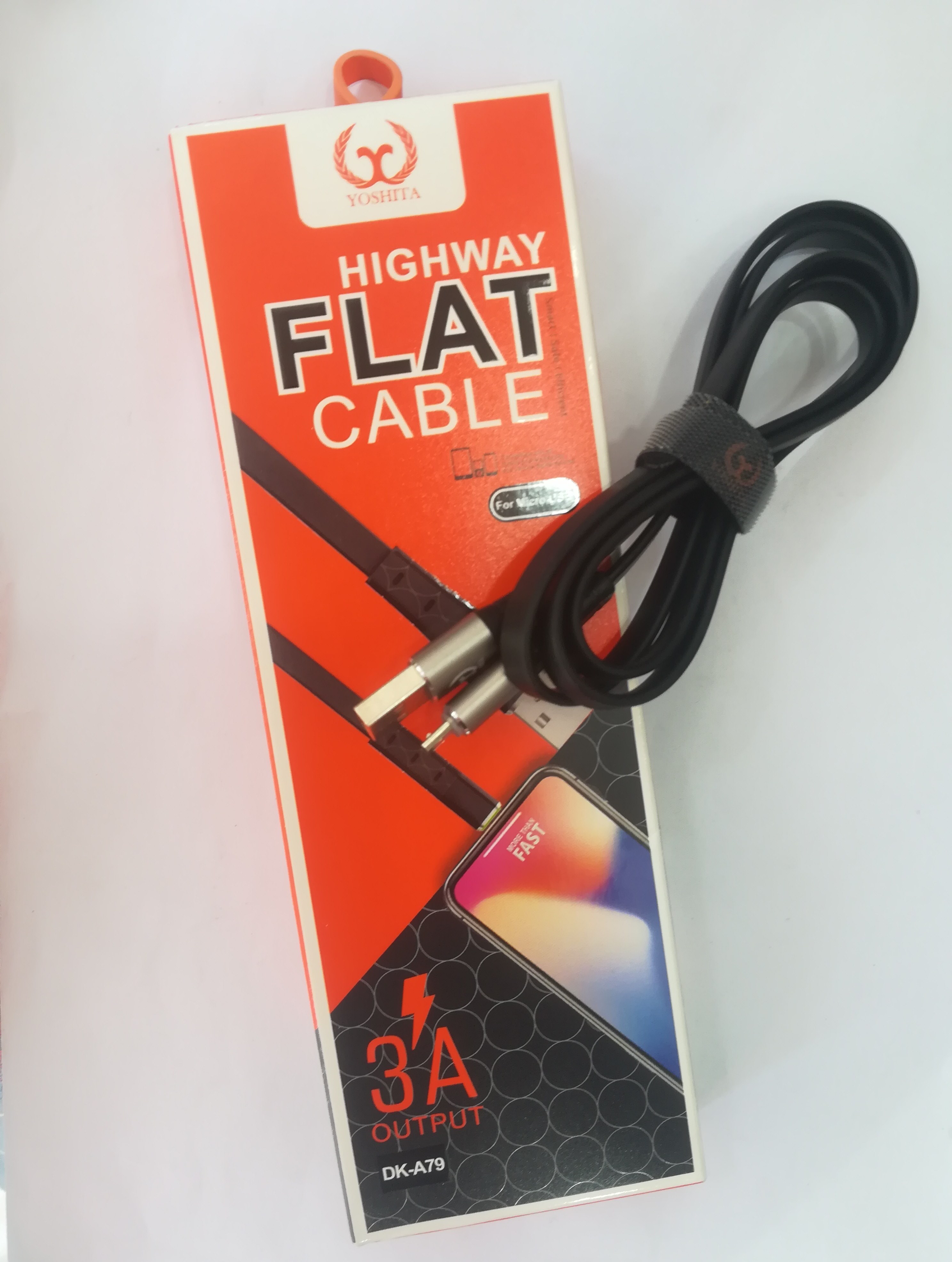 کابل شارژمیکرو برند 3A  YOSHITAFLAT                         