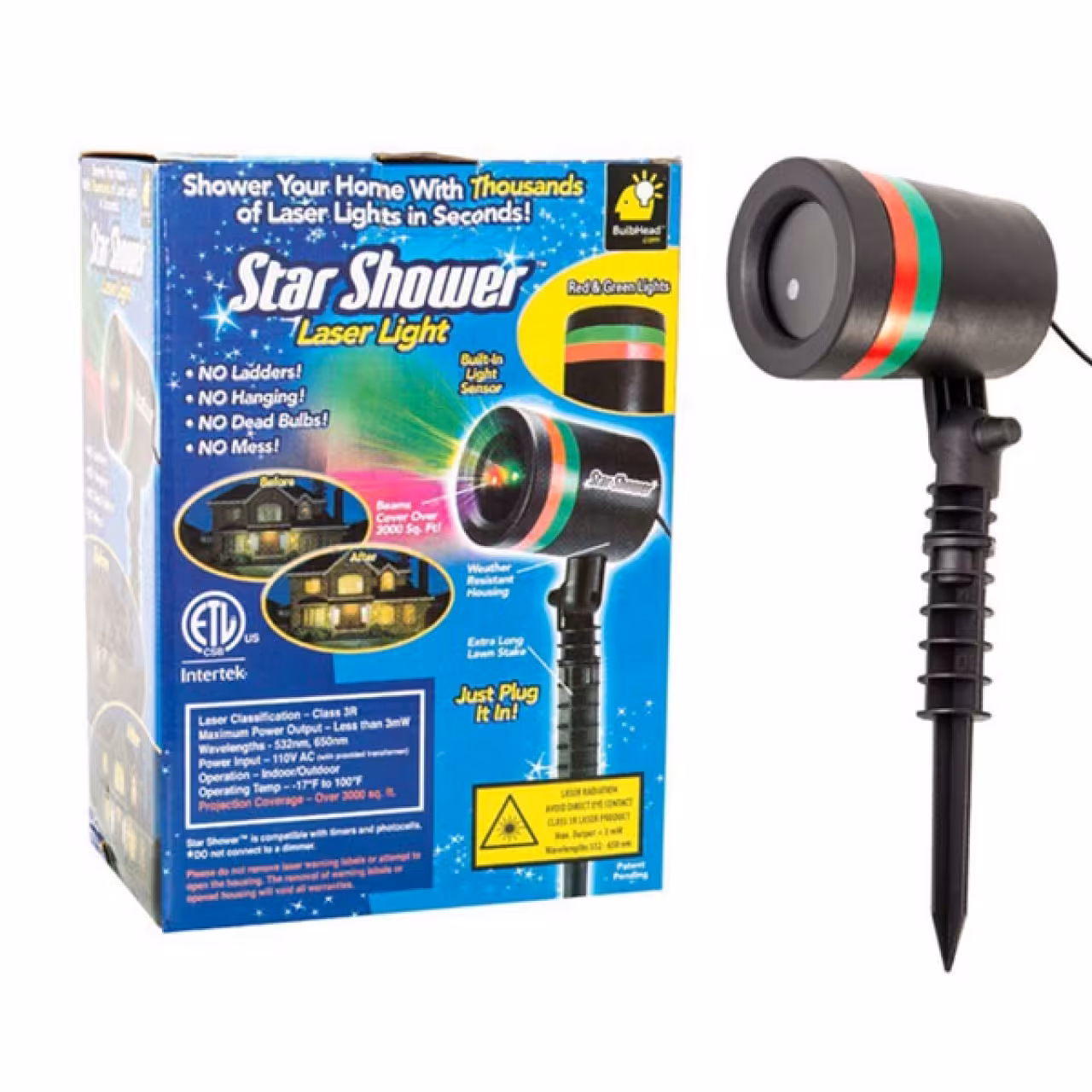 رقص نور ستارهای مدل star shower