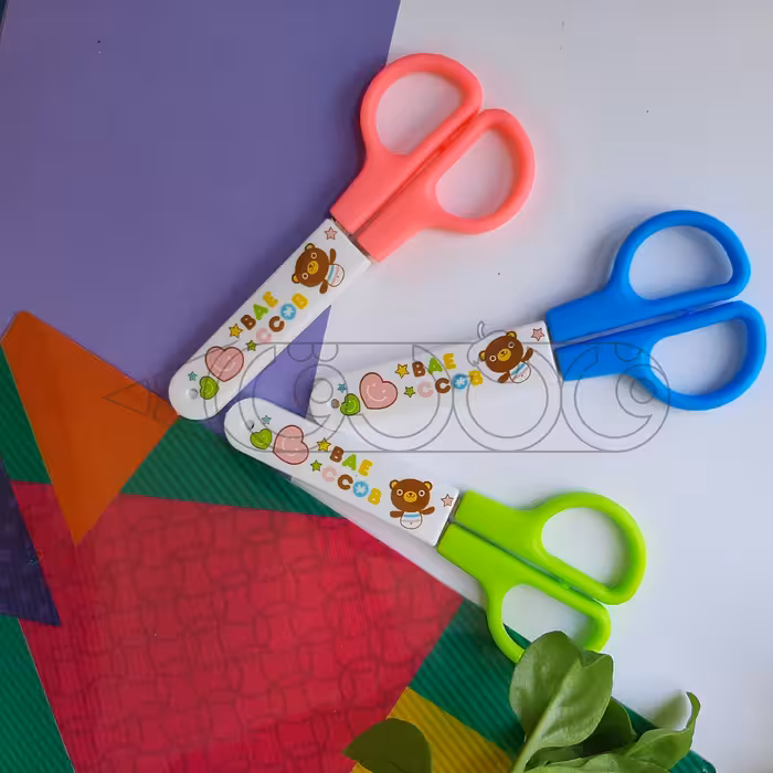 قیچی فانتزی مهدکودک قلاف دار