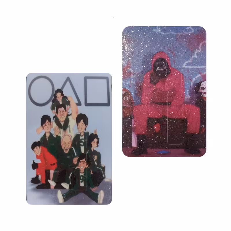 استیکر کارت مدل اسکویید گیم بسته 2 عددی