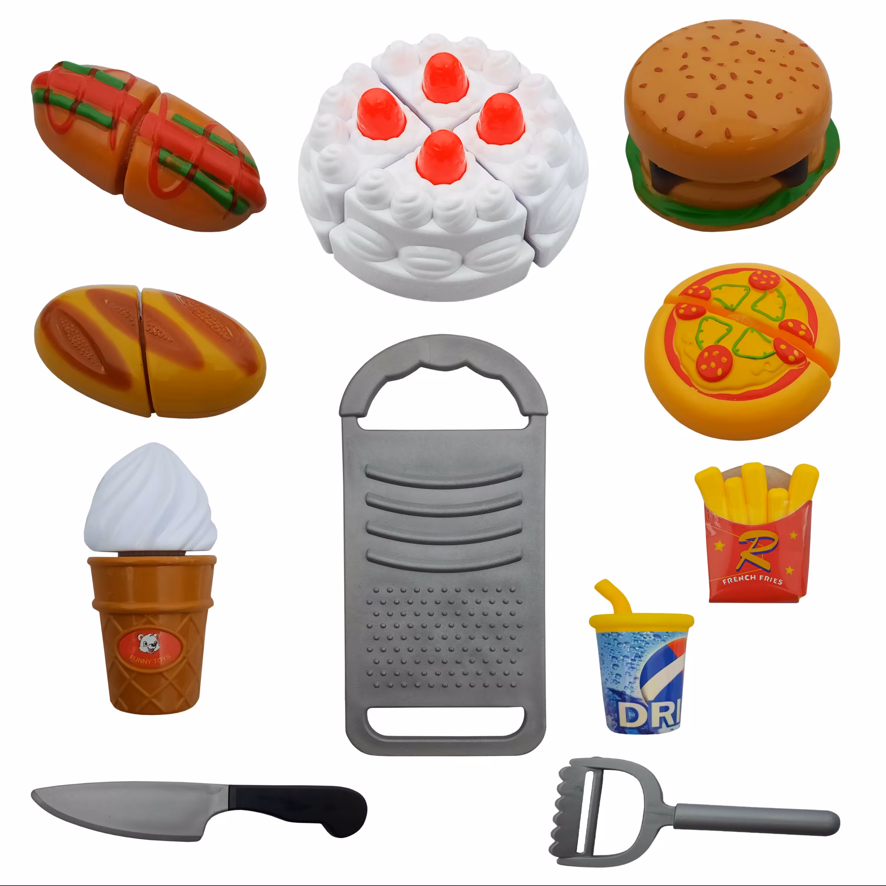 ست اسباب بازی  فست فود کد89