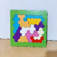 پازل چوبی طرح کاتامینو