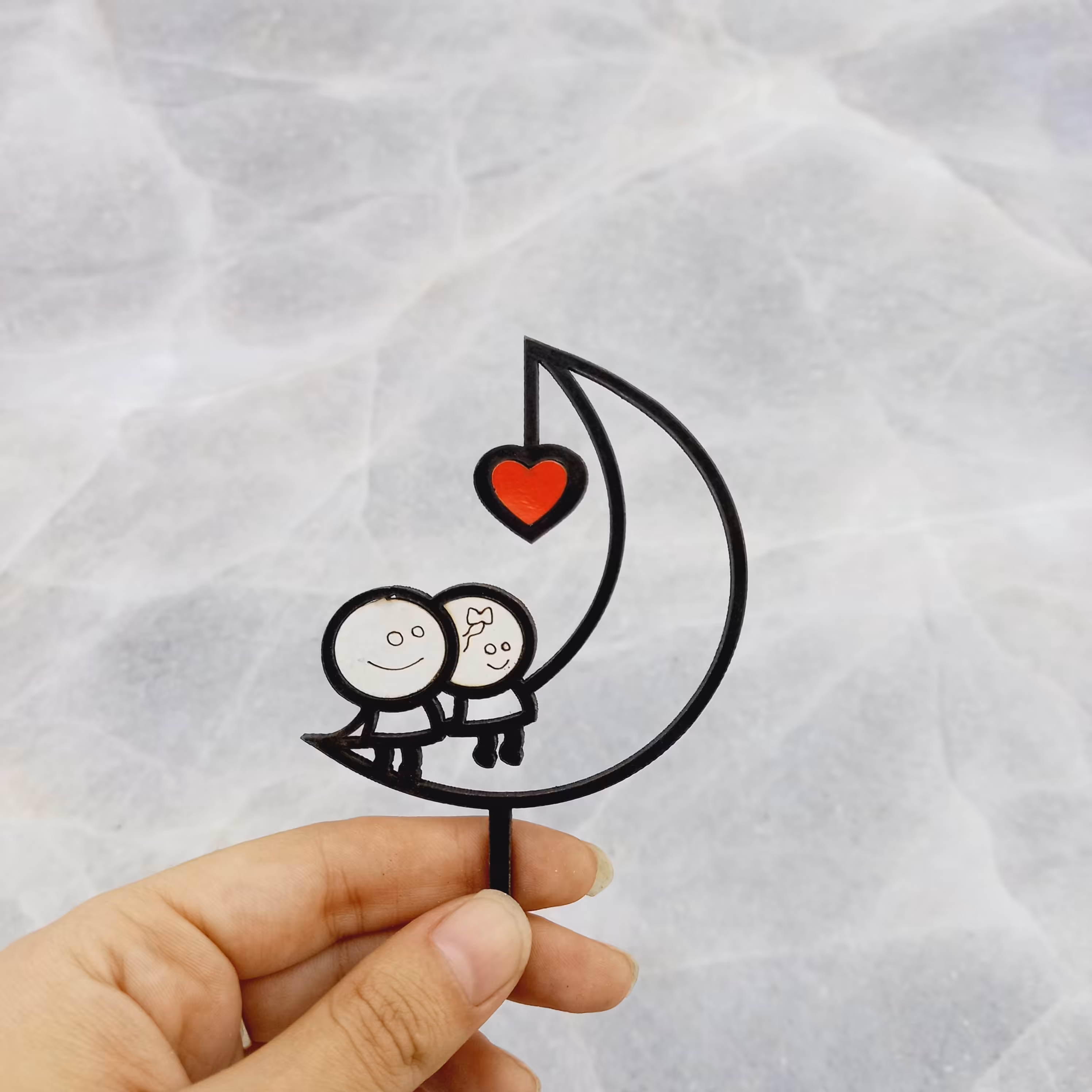 تاپر چوبی گرافیکی کد6