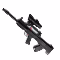 تفنگ دوربین دار تیر ژله ای  به همراه سه بسته تیر ژله ای