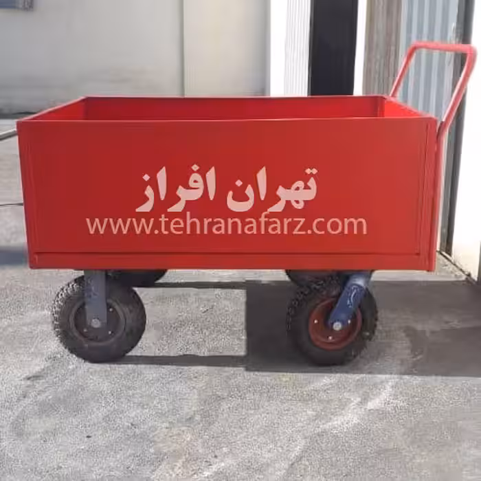 گاری حفاظ دار با چرخ بادی تقویت شده پر قدرت