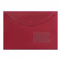 پوشه دکمه دار آ4 مات و شفاف پاپکو BT و A4-116BM بسته 36 عددی