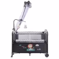 تخت و پارک کنار بازشو و گهواره شو کول بیبی 960 coolbaby