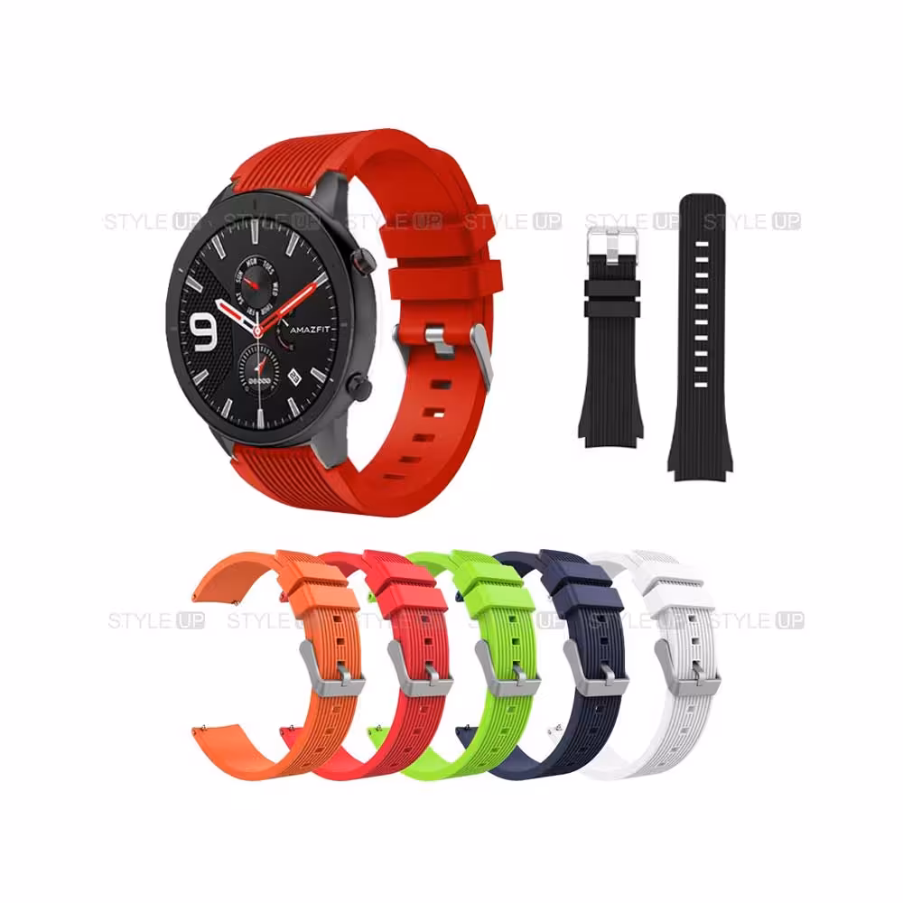 بند سیلیکونی ساعت شیائومی Amazfit GTR 47mm طرح گلکسی