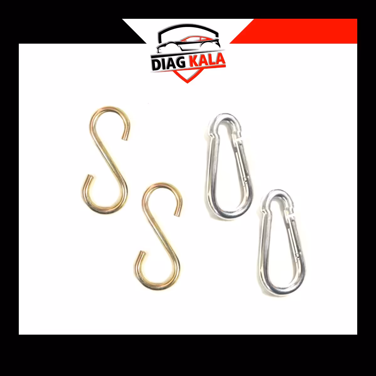 ست 4 عددی قلاب و گیره