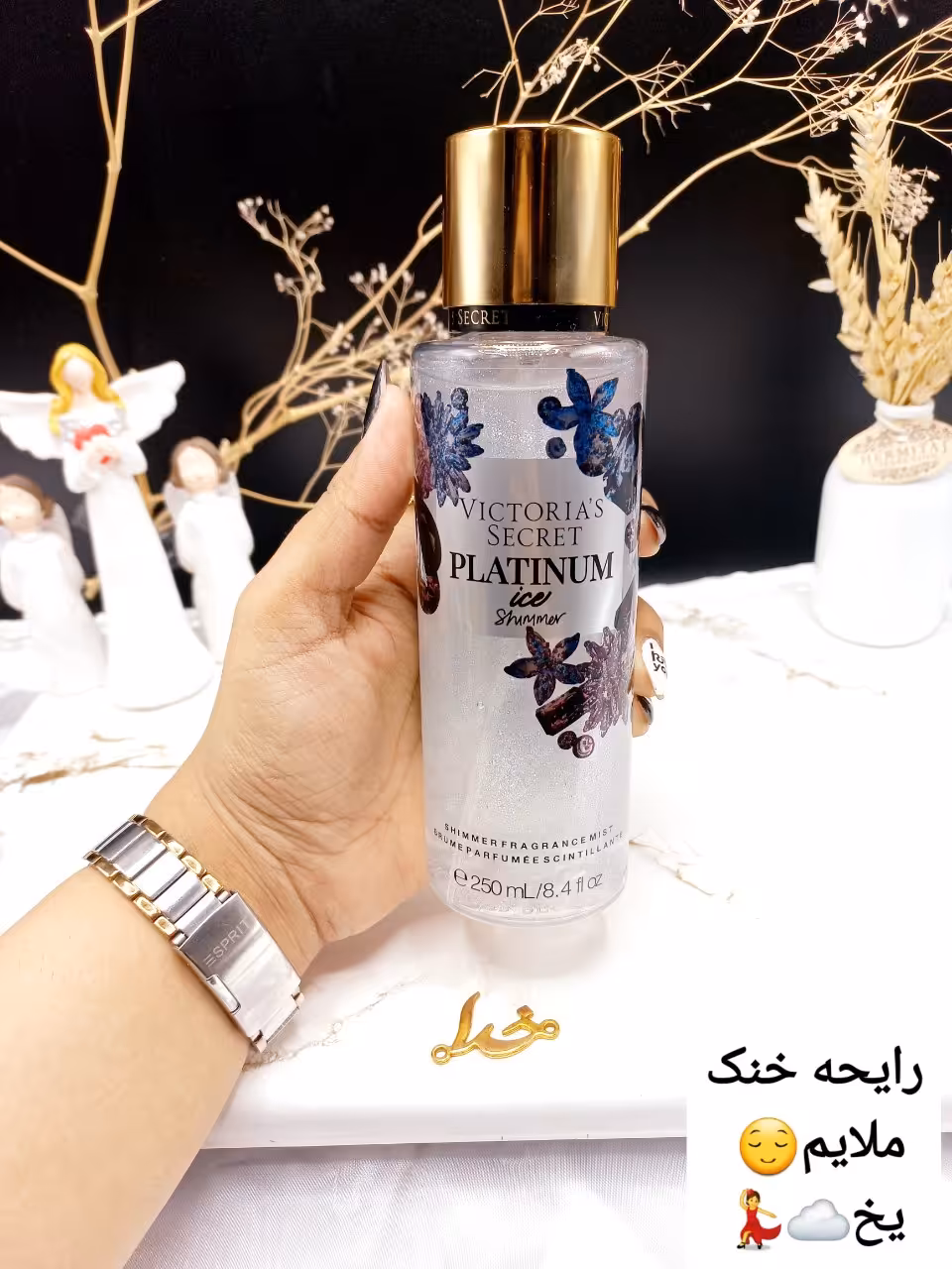 بادی اسپلش 250 ml شاین دار ویکتوریا سکرت مدل PLATINUM اورجینال